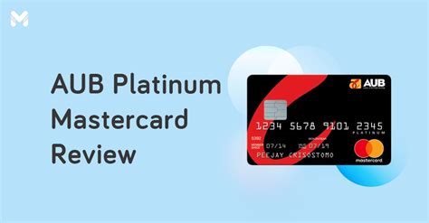 aub platinum mastercard.